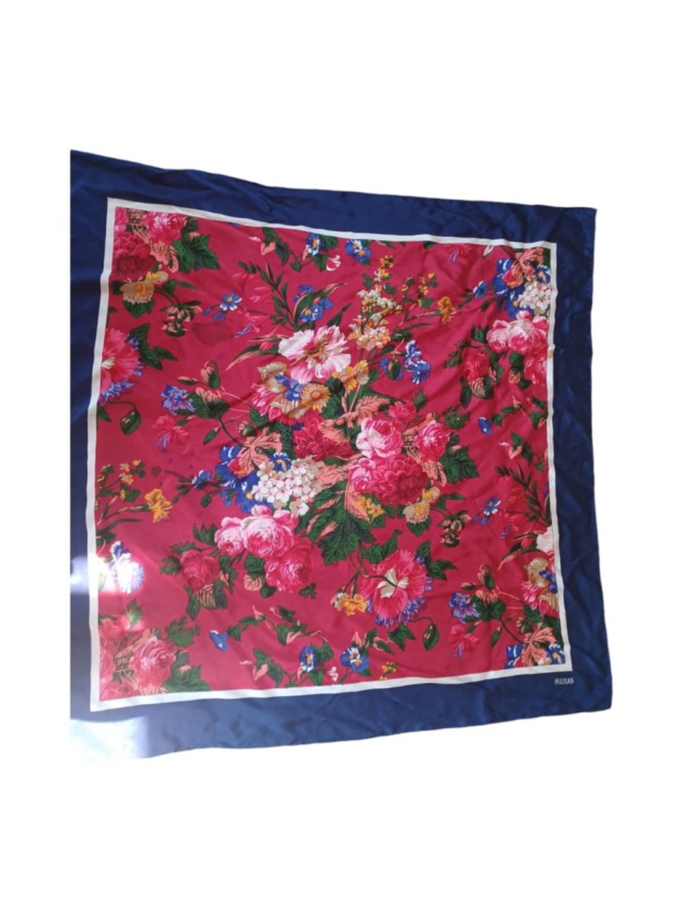 Vintage Bill Blass Silk Scarf Square